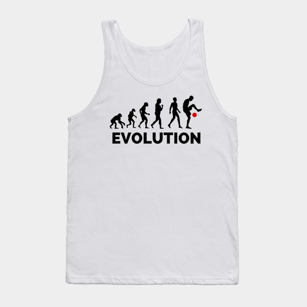 Evolution of Freestyle Football Tank Top by Lottz_Design 